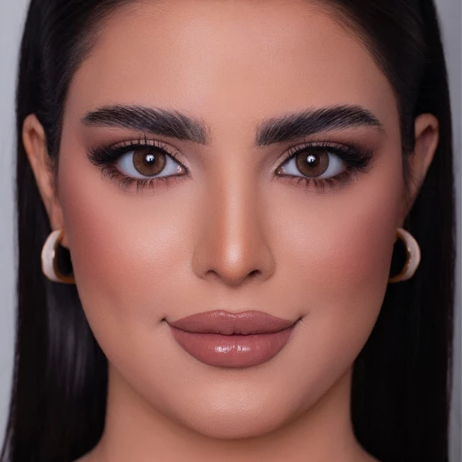 عدسات غزال بلون البندق، 6 أشهر، رؤية عالية الدقة، تصميم مريح، مادة قابلة للتنفس، تتضمن عدستين، متوفرة بوصفات طبية مختلفة من رغد أورجانيكس - رغد أورجانيكس - Image 3